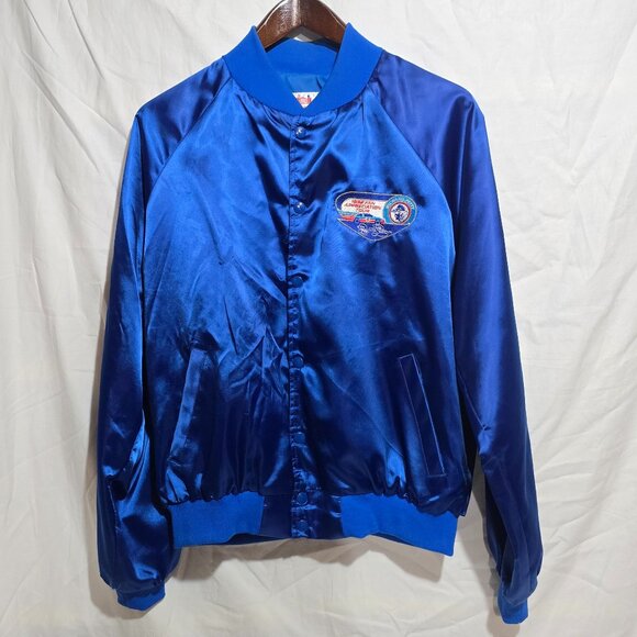 1992 RICHARD PETTY Official Fan Appreciation Made in USA Tour Jacket - Sz L* - Picture 1 of 7